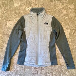 North Face Jacket LIKE NEW! Small. Nylon with  polyester sleeves + side panels.